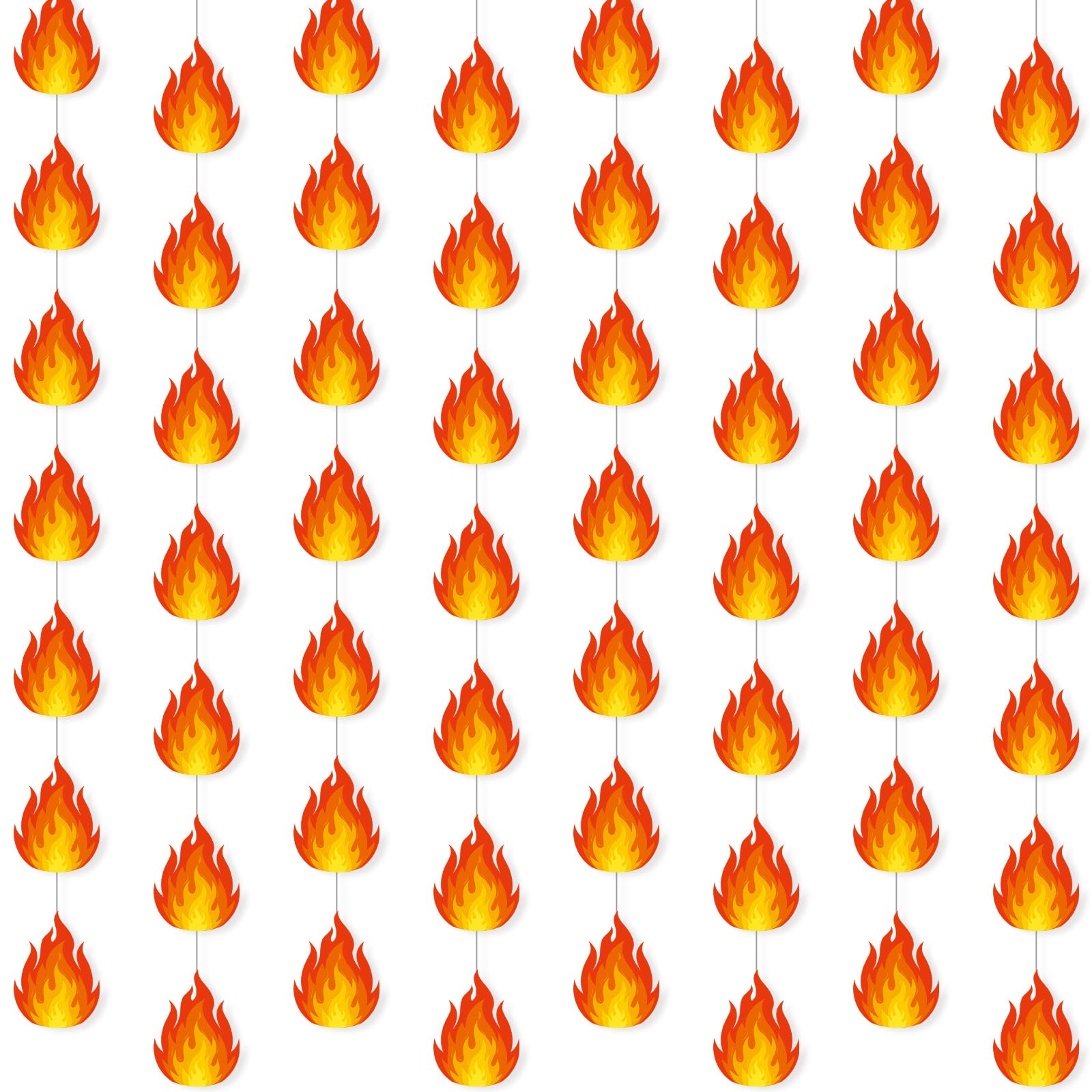Banderoles de camping pour fête enfant | Déco anniversaire feu de camp