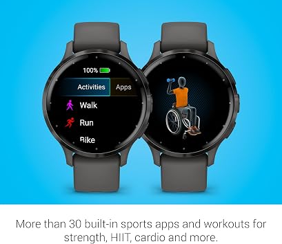 Garmin Venu 3S Slate Gray Strap