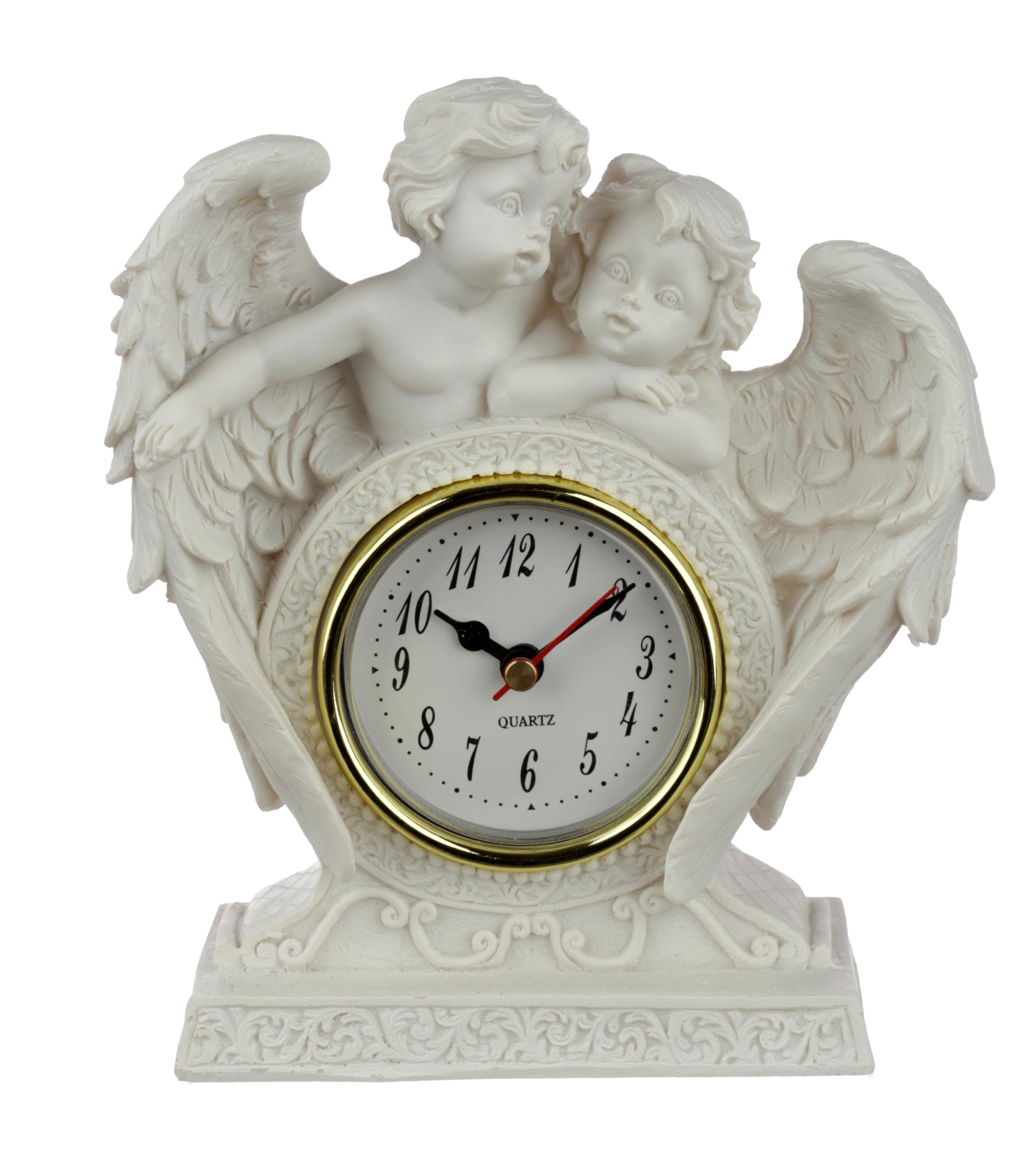 Blue Pirate Peace Of Heaven Cherub - Endless Love Mantle Clock