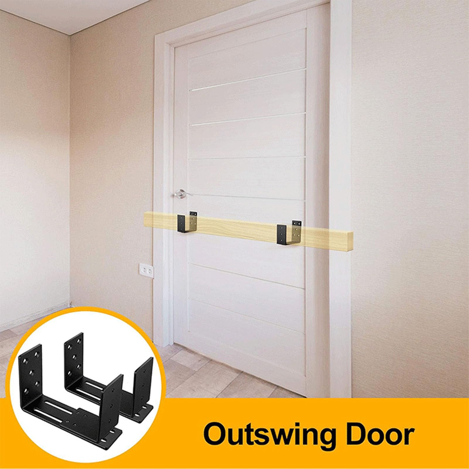 Adjustable Door Barricade Brackets - Image 3