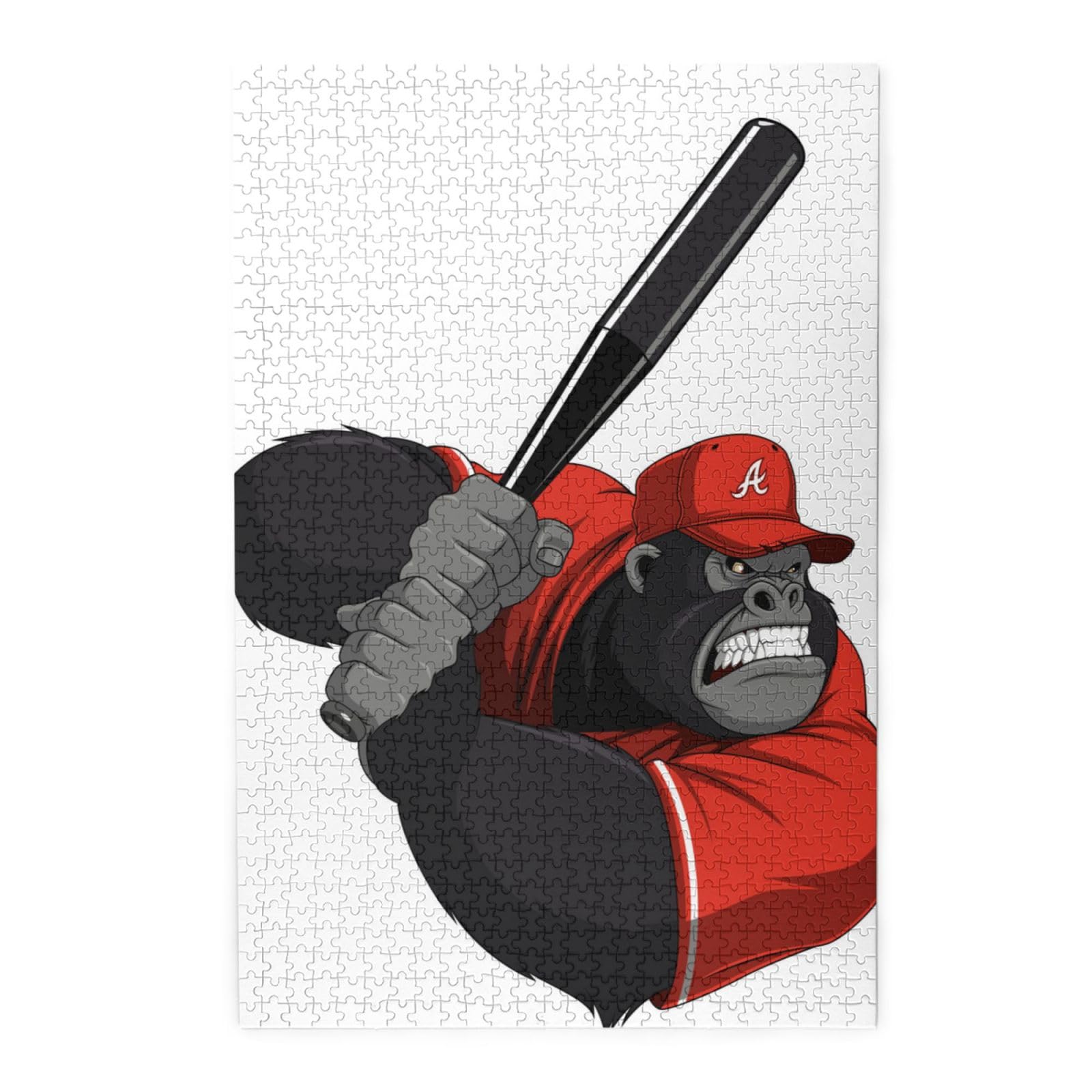 Amazon.co.jp: 野球 サル ベースボール ゴリラ ジグソーパズル