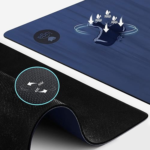 Miniatura 2 de IUGA Pro - Tapete de yoga antideslizante, rendimiento antideslizante inmejorable, respetuoso con el medio ambiente y material certificado SGS para