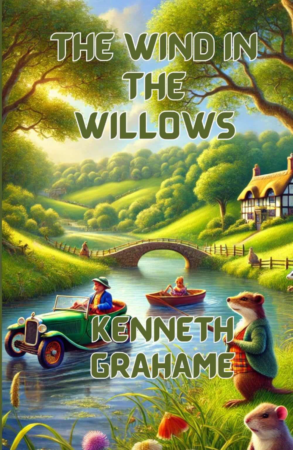 The Wind in the Willows (Illustrated)