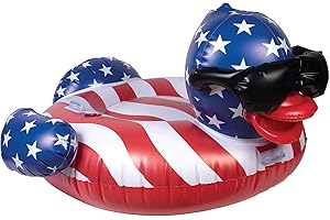 GAME Derby Duck Stars & Stripes Pool Float