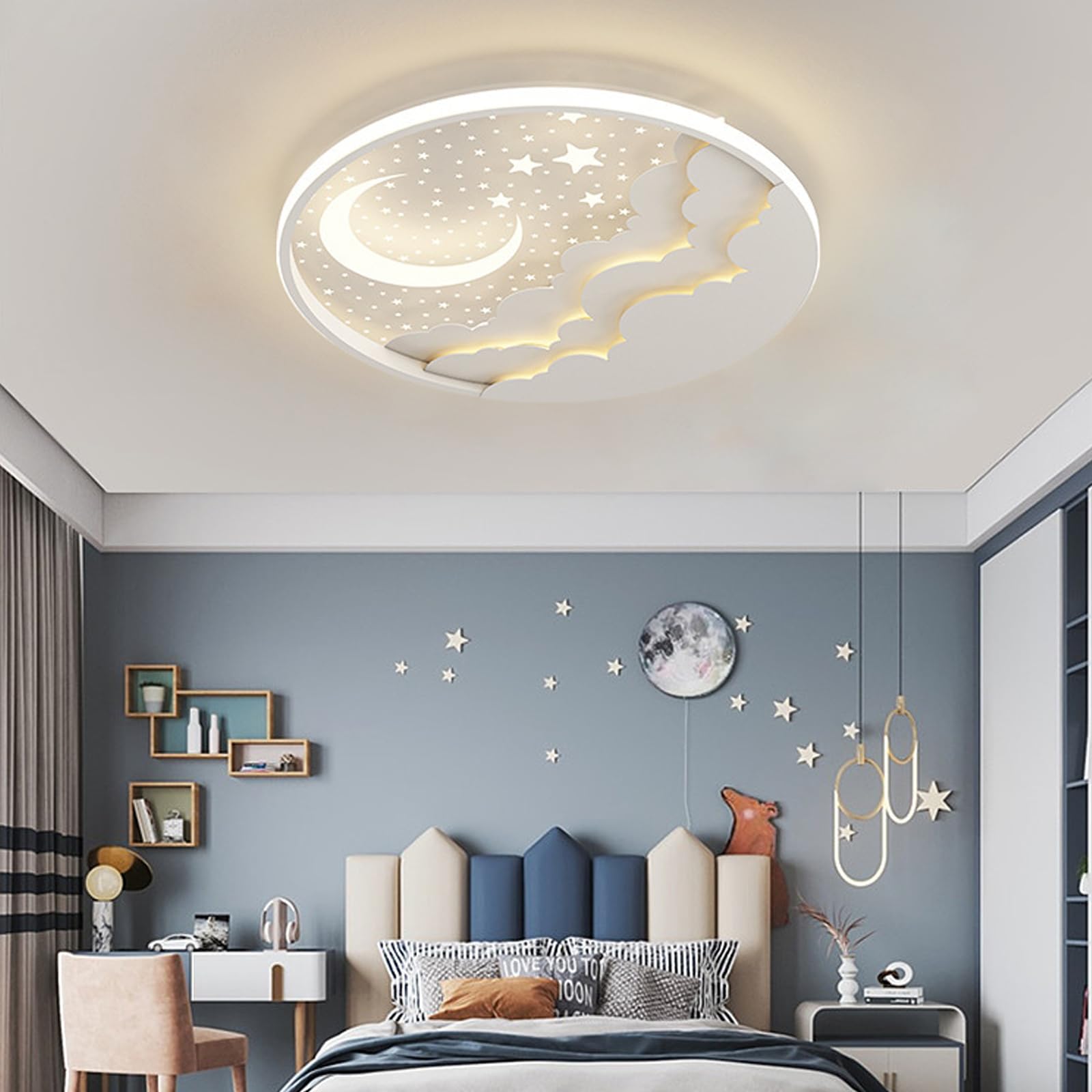 Kinrguiyuez Alien Nachtlicht - Dimmbare Schreibtischlampe Für Kinderzimmer