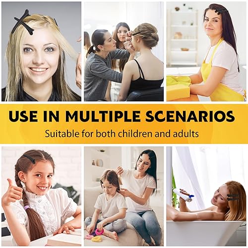 Miniatura 3 de Geosar 24 clips para seccionar el cabello, accesorios de pico de pato para peinar, pinzas de plástico para el cabello con contenedor, 2.95 pulgadas,