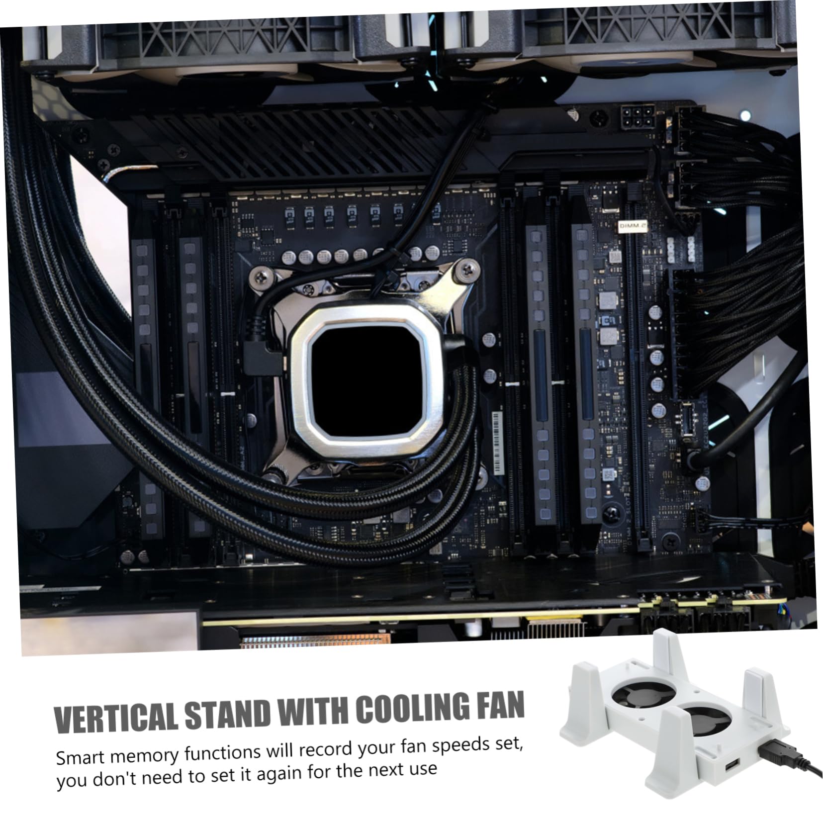 Iron Fan Rack For Water Cooling ARTIBETTER External - Sturdy Iron ...