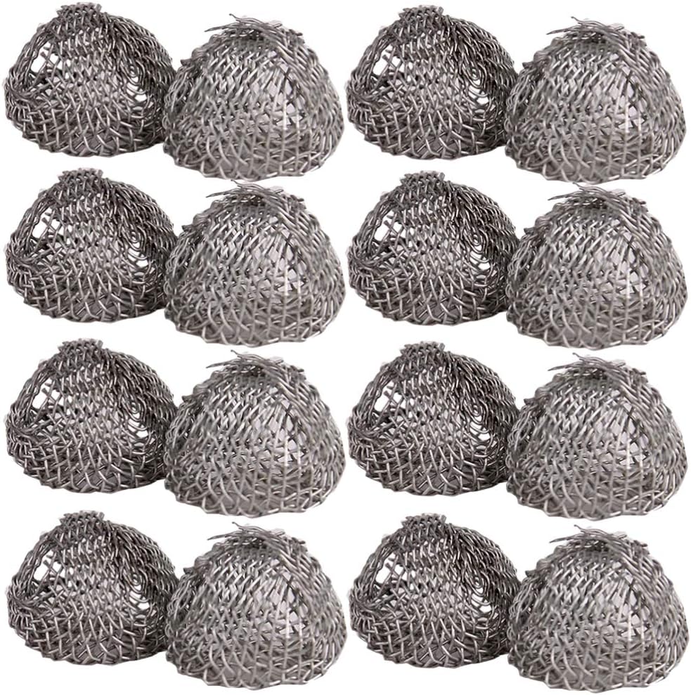 iplusmile 50pcs Stainless Steel Pipe Screen Ball Pipe Screen Filters