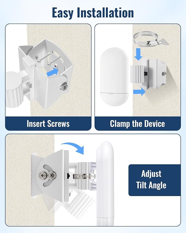 Wireless Bridge Mount Fit for Ubiquiti NanoStation AC and M Series by DYVBXS - Used condition - Image 5