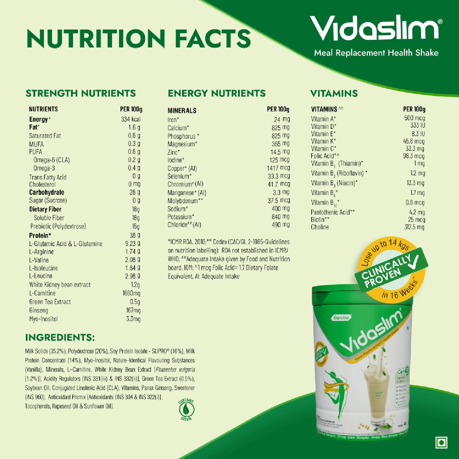 Buy Now Vidaslim Meal Replacemen Health Shake For Weight Control &Amp; M... 5 Buy Now Vidaslim Meal Replacemen Health Shake For Weight Control &Amp; M...