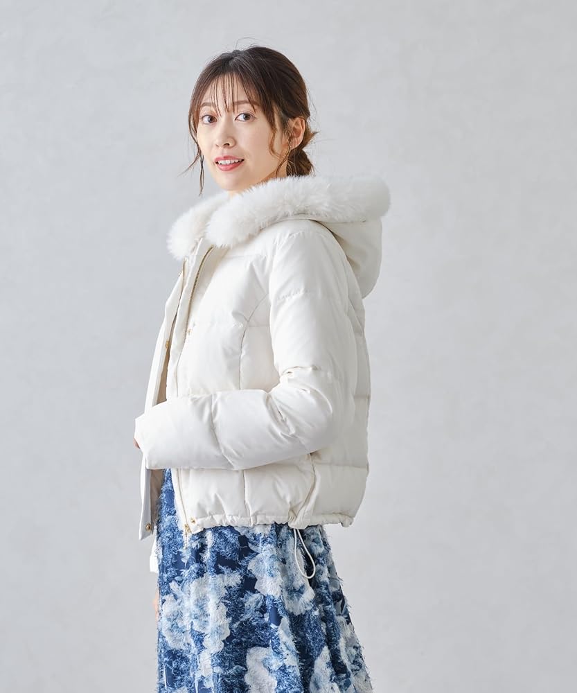 Amazon | [ミッシュマッシュ] ダウン アウター ショートダウン