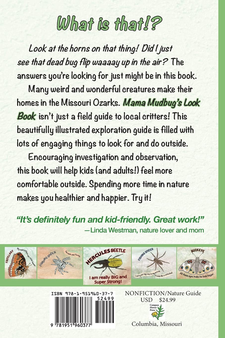 Mama Mudbug's Look Book: A Young Explorer's Guide to Critters of the Missouri Ozarks