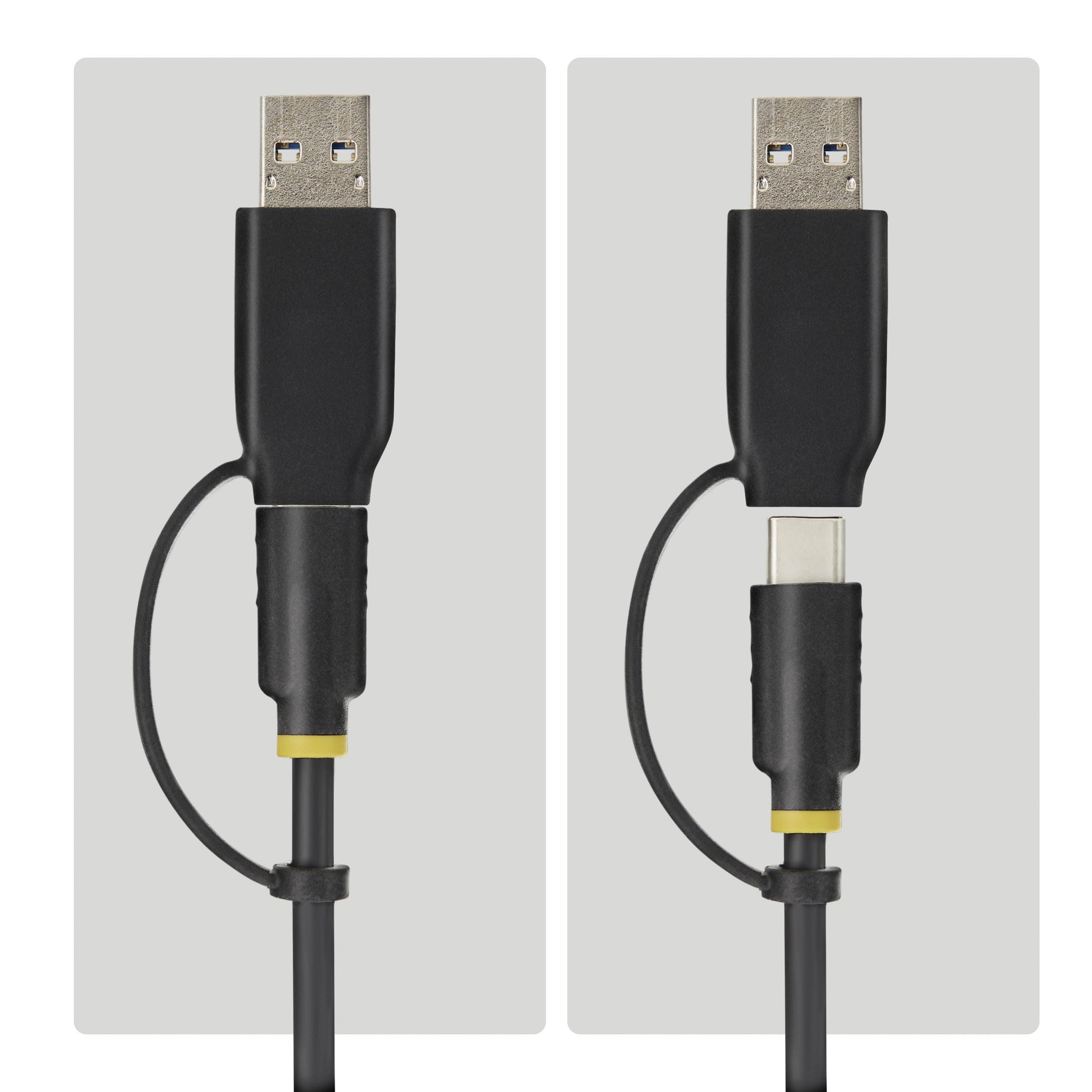 StarTech USB-C/USB-A na M.2 NVMe & adapter SATA 2,5in/3,5 in 10 Gb/s, beznarzędziowy, zewnętrzny dysk SSD, B+M/M Key