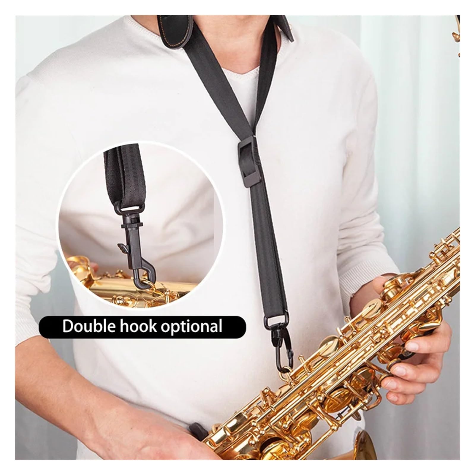Tracolla Regolabile For Sassofono Oboe Fagotto