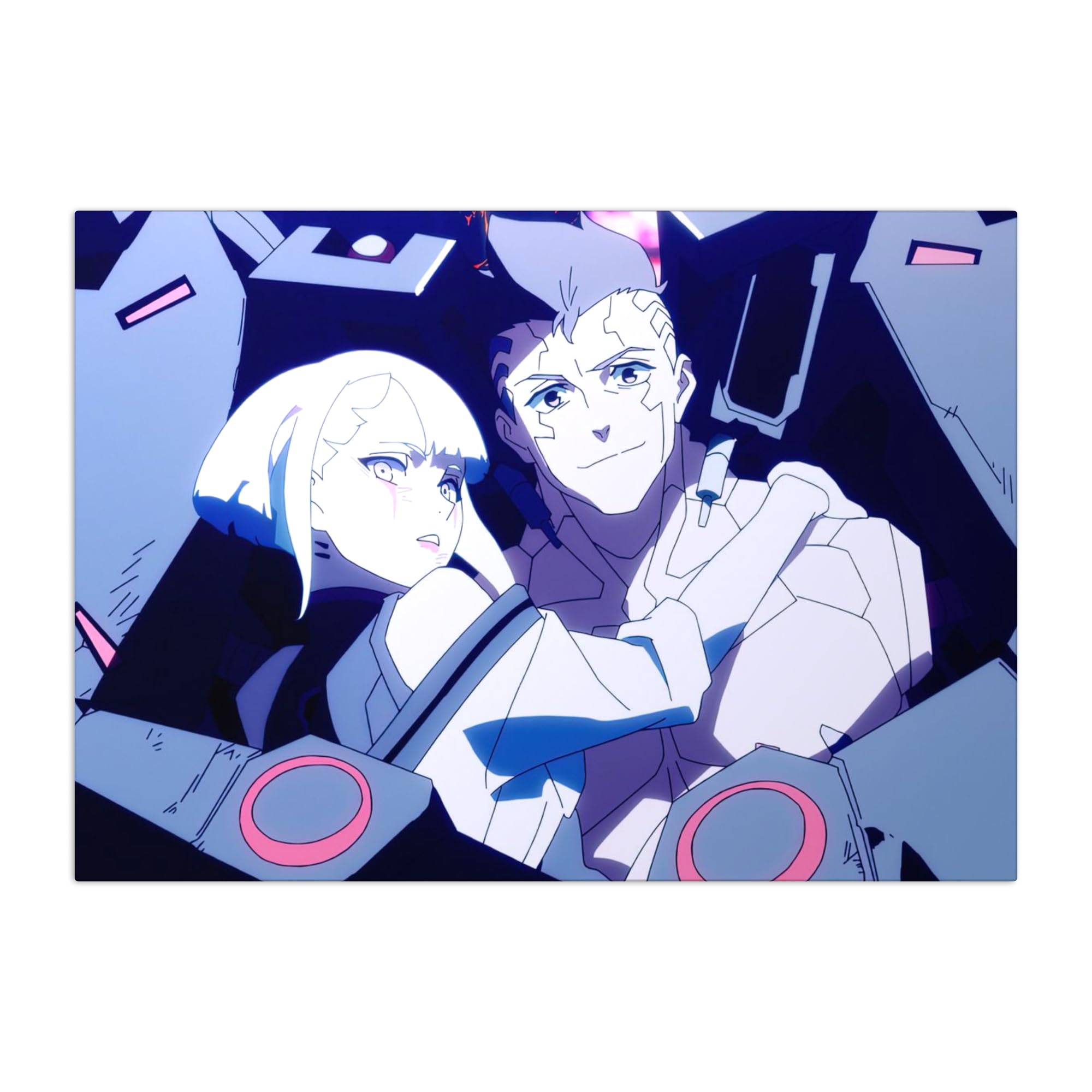 Amazon.com: Displate Official Cyberpunk Edgerunners Metal Poster