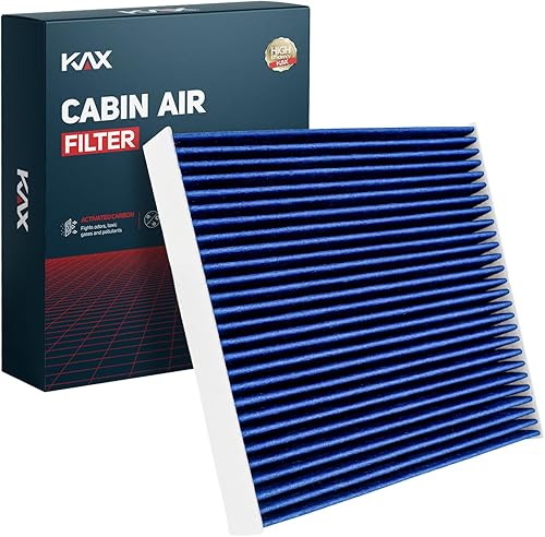 KAX Filtro de aire de cabina prémium con carbón activado, (CF10562) Reemplazo para SC430 2002-2010, LS430 2001-2006, GS430 2001-2005, GS300