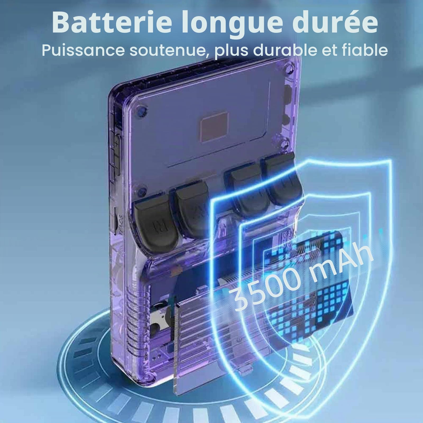 Retro Portable Game Console R36S-avec Système Linux Open Source, 21 000 Jeux Classiques, Écran IPS De 3,5 Po, 64 Go/128 Go, Mini Console De Jeu Portable-Purple||128GB