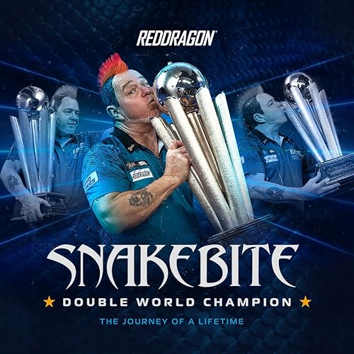 Miniatura 6 de RED DRAGON Peter Wright Snakebite DWC Edición Especial Softip 0.63 oz con Vuelos y Tallos (ejes)