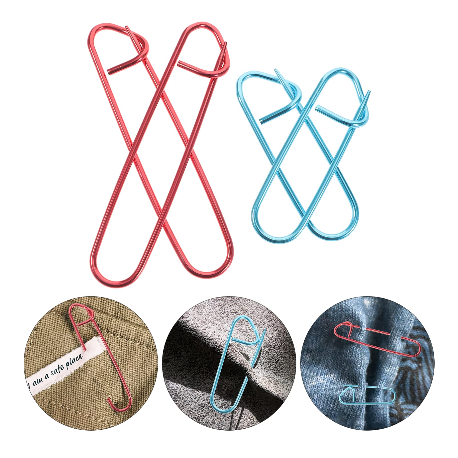 NUOBESTY 150stücke Sicherheitsnadeln Für Strickprojekte Farbige Stichmarker Zubehör Für Handarbeiten Langlebig Und Leicht Für Anfänger Und Profis