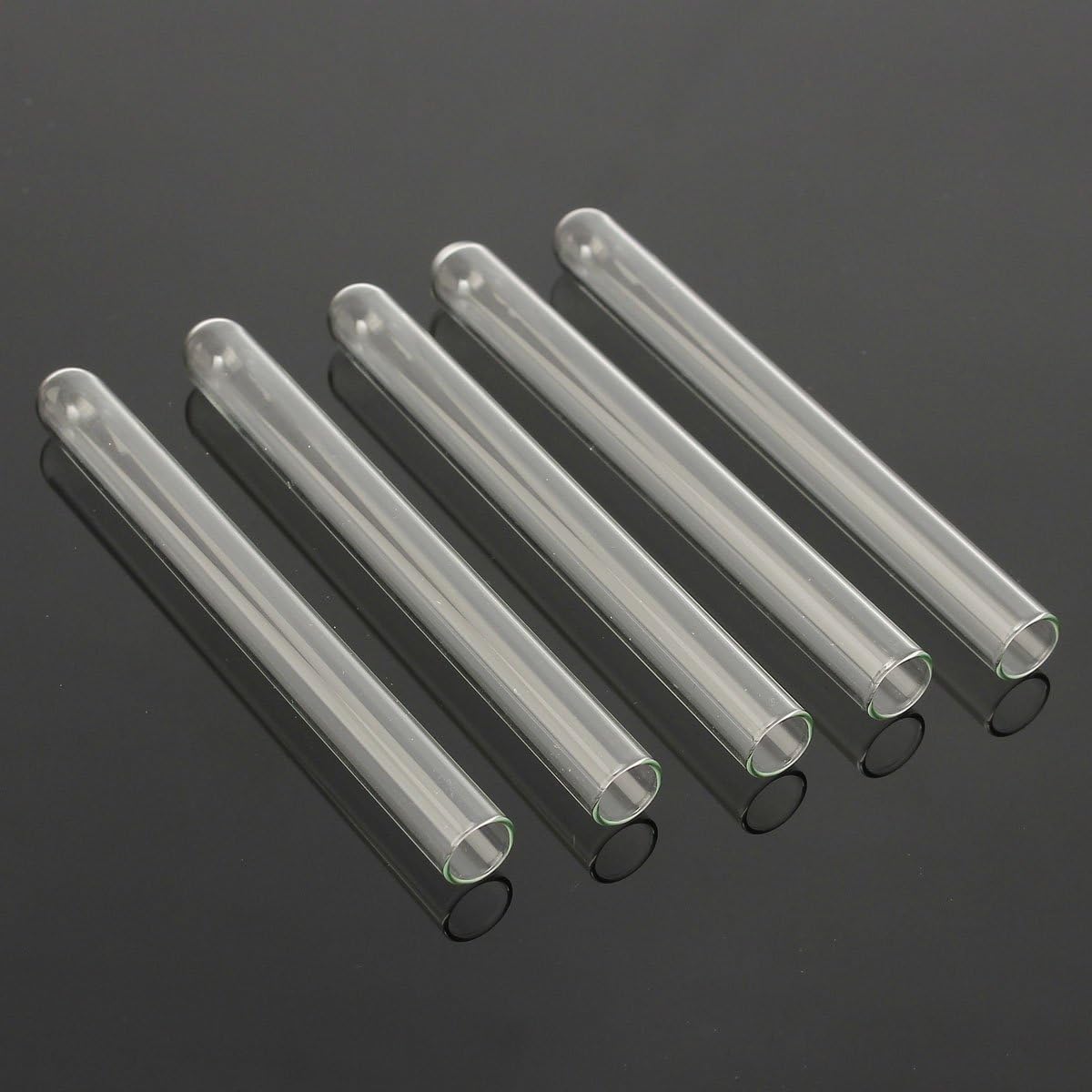 EsportsMJJ 5pcs 100mm Pyrex Glass Blowing Tubes Wall Test Tube