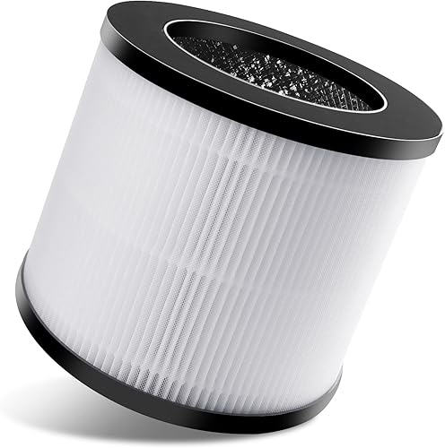 Miniatura 3 de Reemplazo del filtro de aire compatible con el purificador de filtro de aire MiLin MLAP003, filtración 3 en 1 de alta eficiencia, paquete de 2