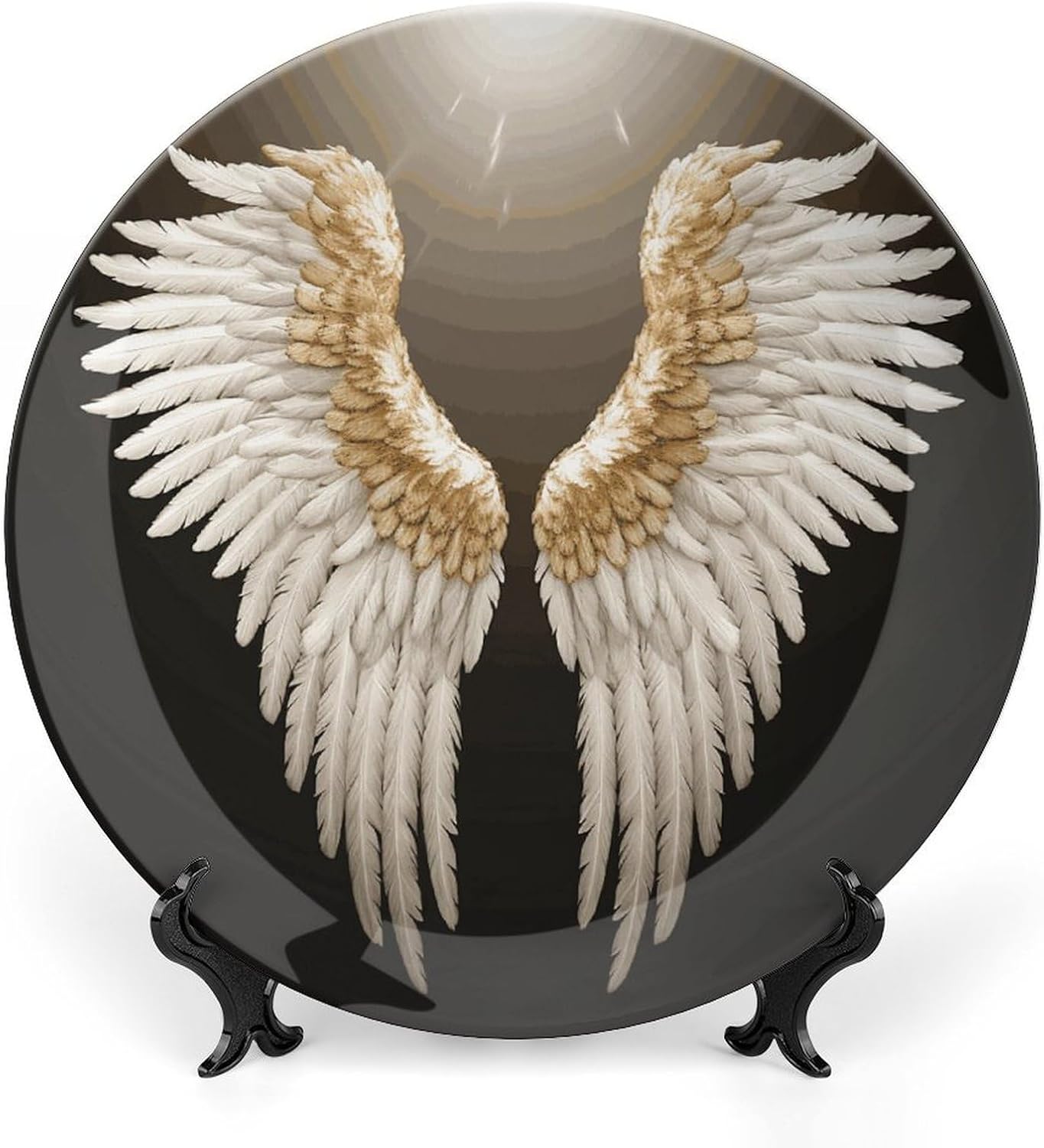 Angel Wing Bone China Decorative Plate Ceramic Plates