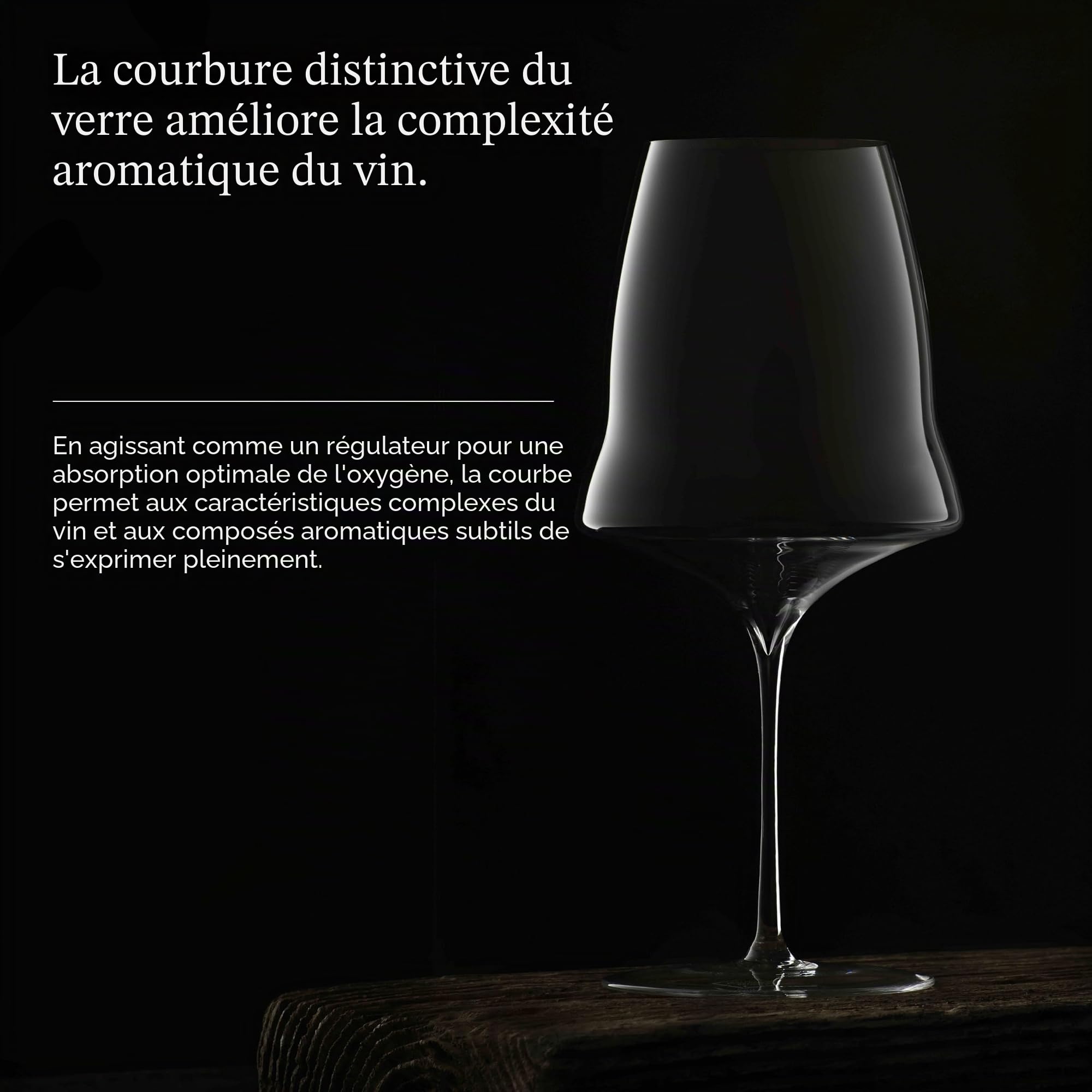 Josephinenhütte - JOSEPHINE No 3 Rouge - Verres à vin rouge - soufflé à la main - Coffret de 2 verres
