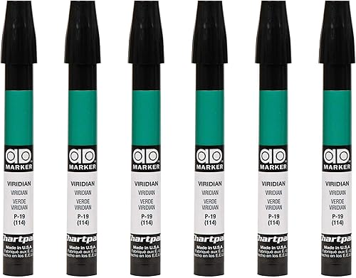 Vista 3 de AD Marker El Chartpak original, Tri-Nib, Viridian, 1 cada uno (P19)