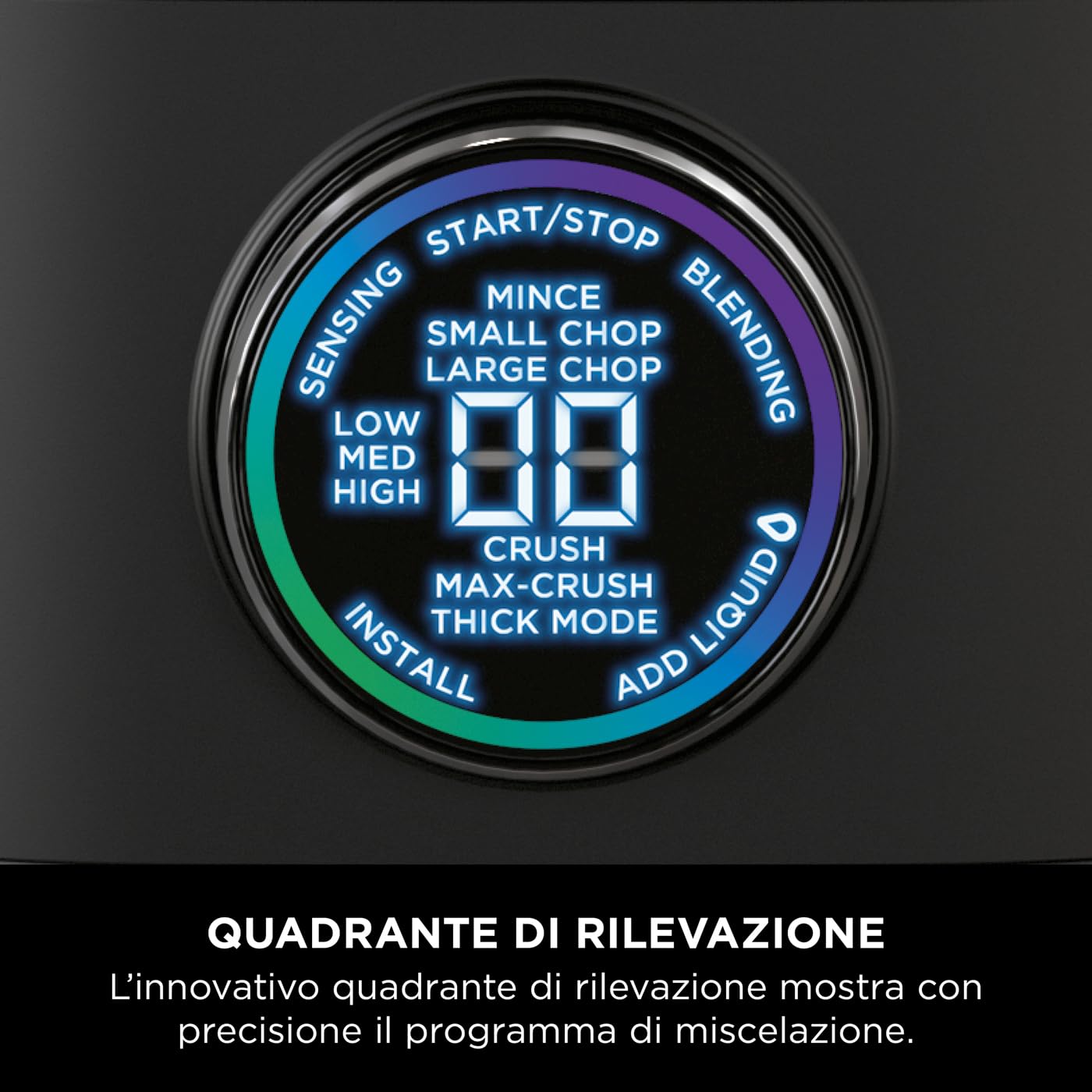 Ninja Frullatore Detect Power Pro 2 in 1 e Monoporzione 1200W, Caraffa da 2L, e 1 Bicchiere Monoporzione, per Frullare, Tritare Verdure e Bevande Ghiacciate, Colore Nero/Rame, TB301EUCP