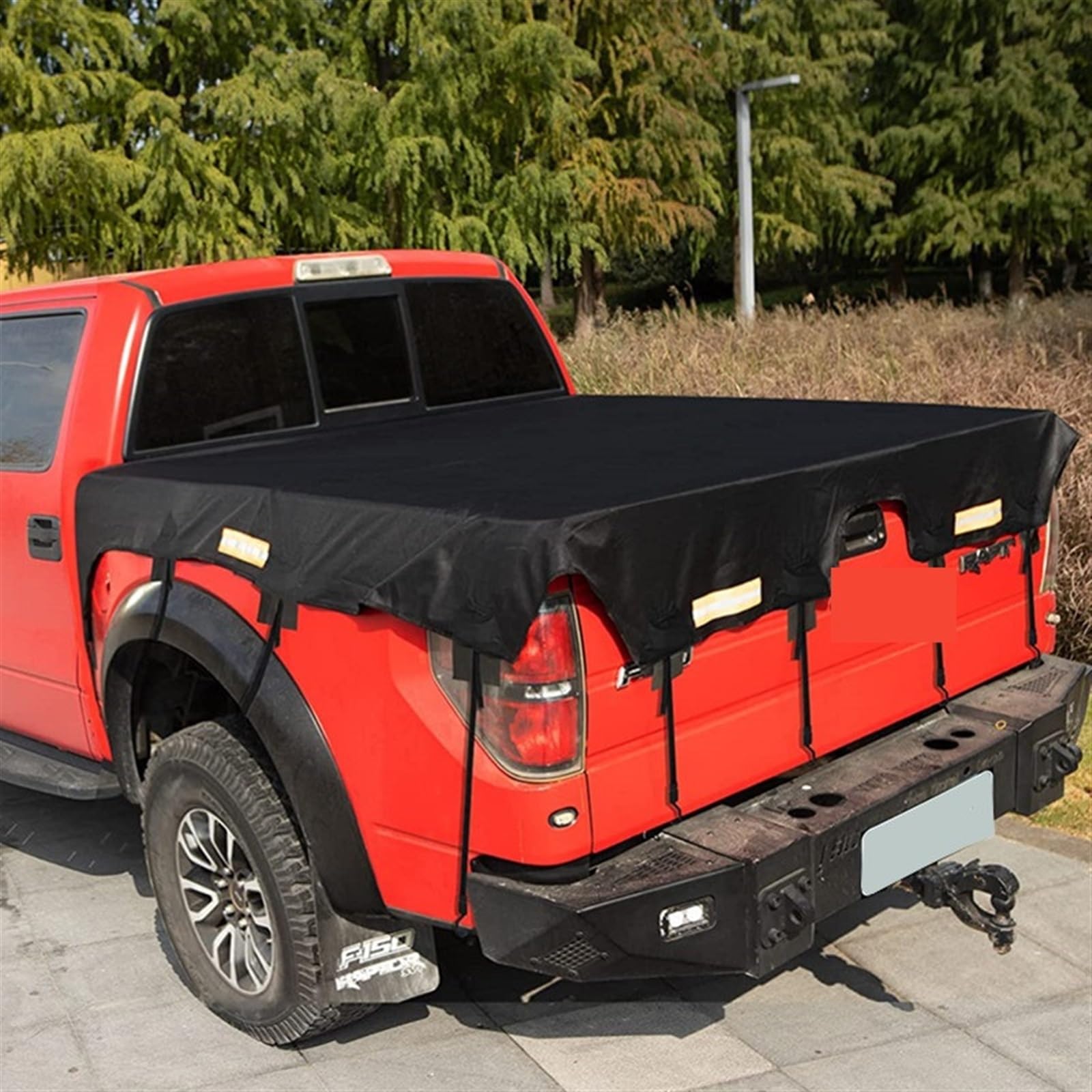 LKW Ladefläche Tarp Abdeckung Universelle Pickup-Truck-Ladeflächenabdeckung for LKWs