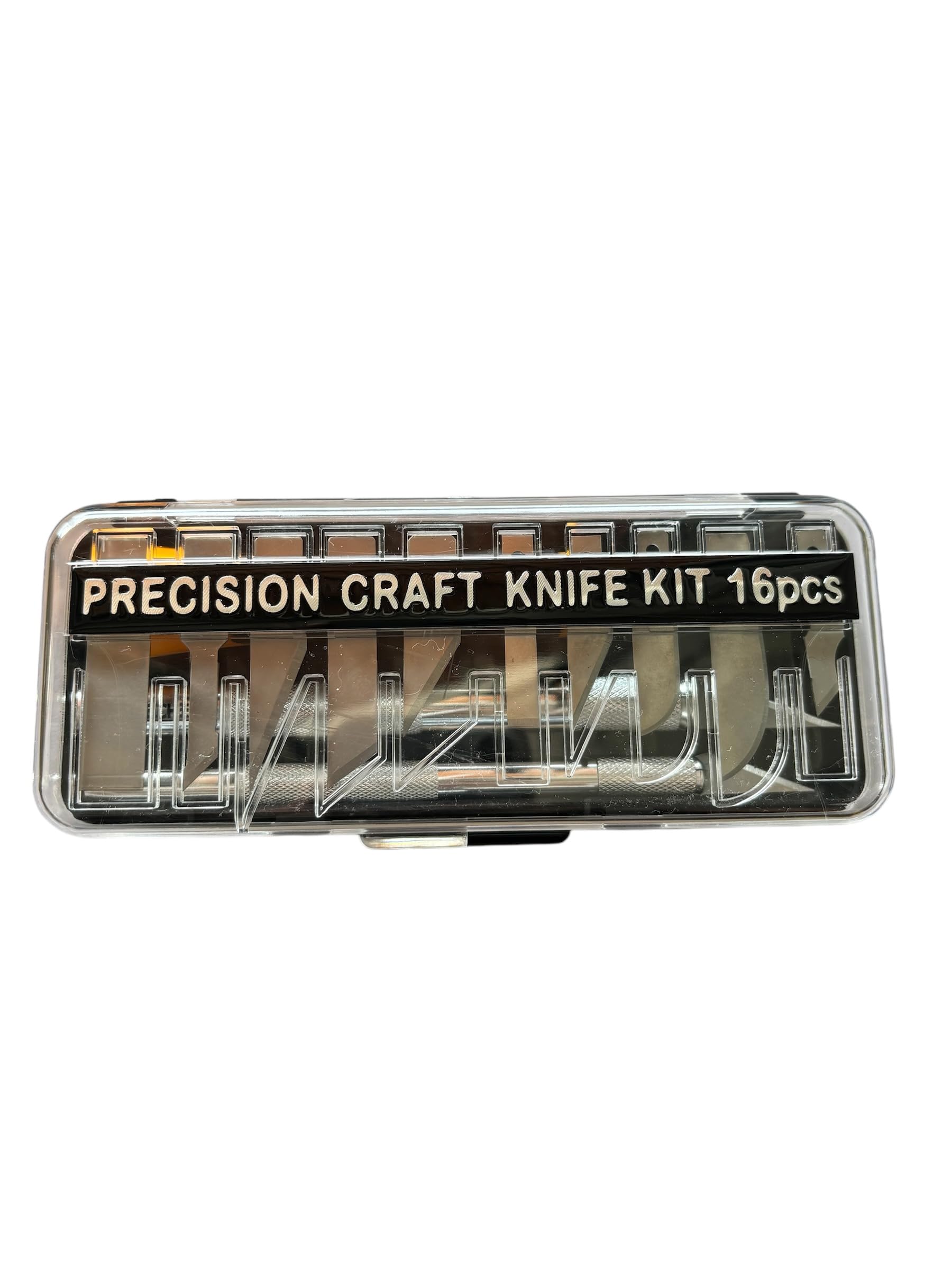 Set Bisturi per Modellismo 16 Pezzi – Taglierino di Precisione con 3 Manici e 13 Lame – Cutter per Fai da Te, Scultura, Hobbistica e Artigianato
