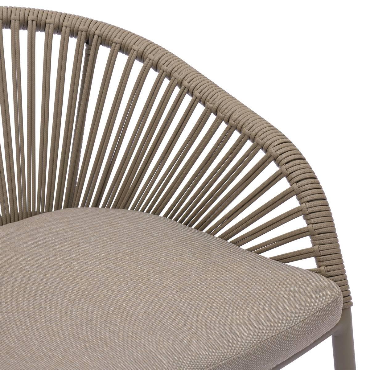 Hespéride - Fauteuil de Jardin oryon empilable café