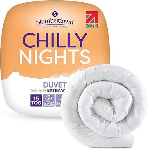 Slumberdown Chilly Nights 15 Tog Double Duvet - Extra Warm,