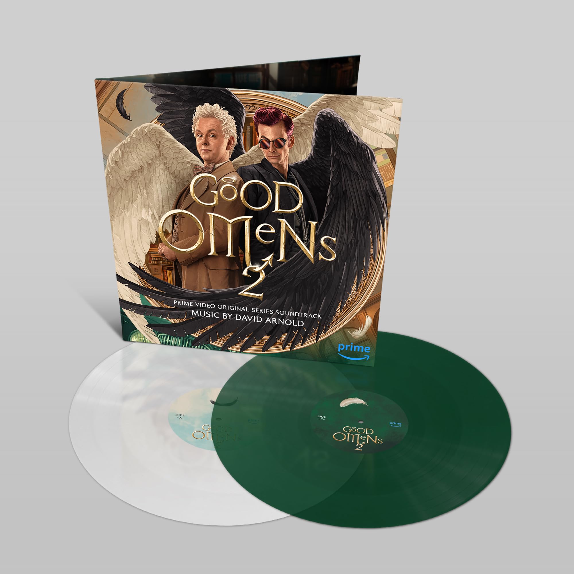 Good Omens 2 sleeve) [White & Demonic Green