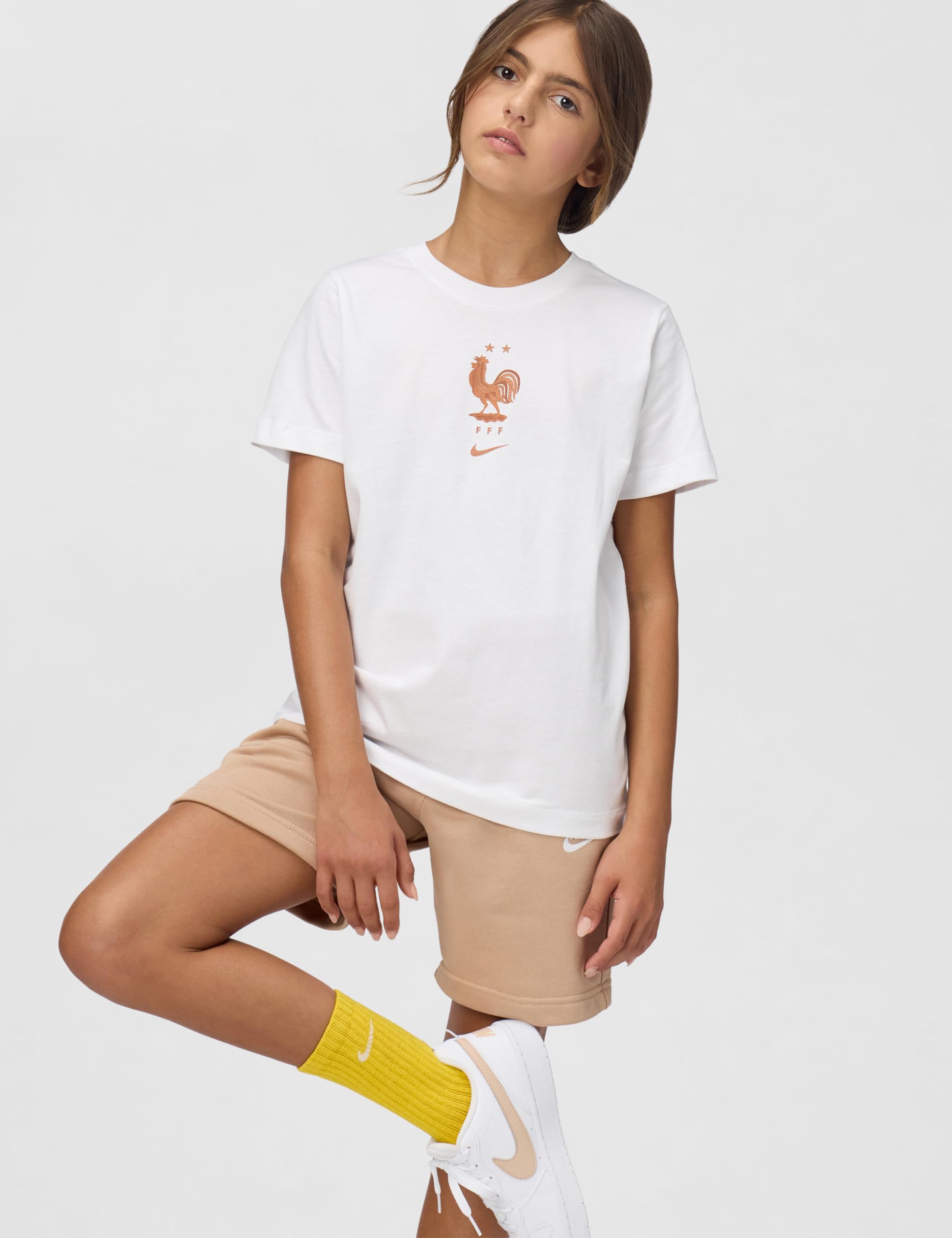 NIKE koszulka piłkarska Uniseks - dzieci Fff Nike Fußball-t-shirt (Ältere Kinder)