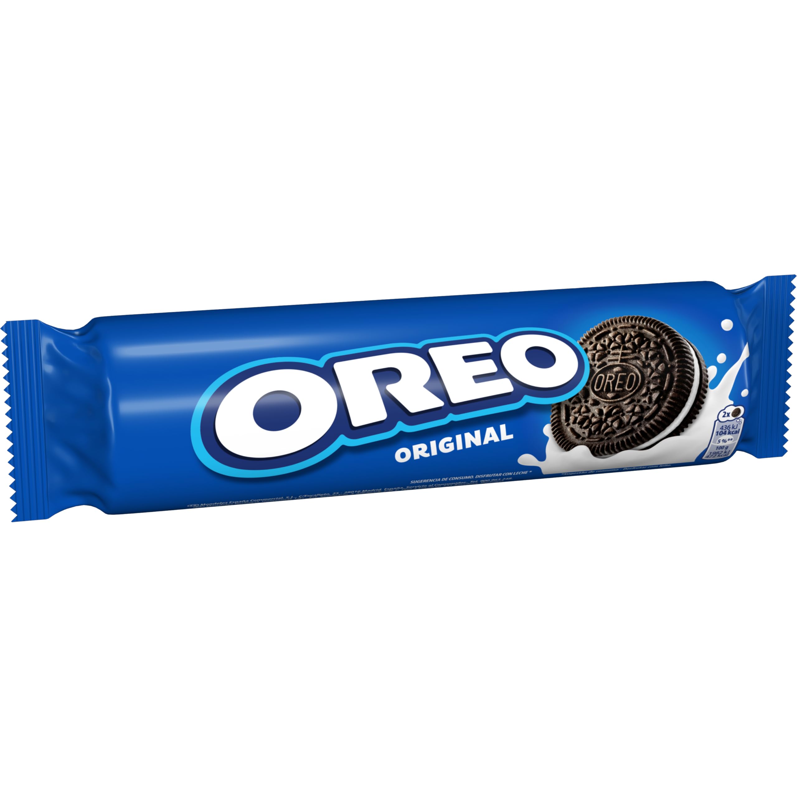 Oreo Galletas de Chocolate Rellenas de Crema Sabor Vainilla 154 g