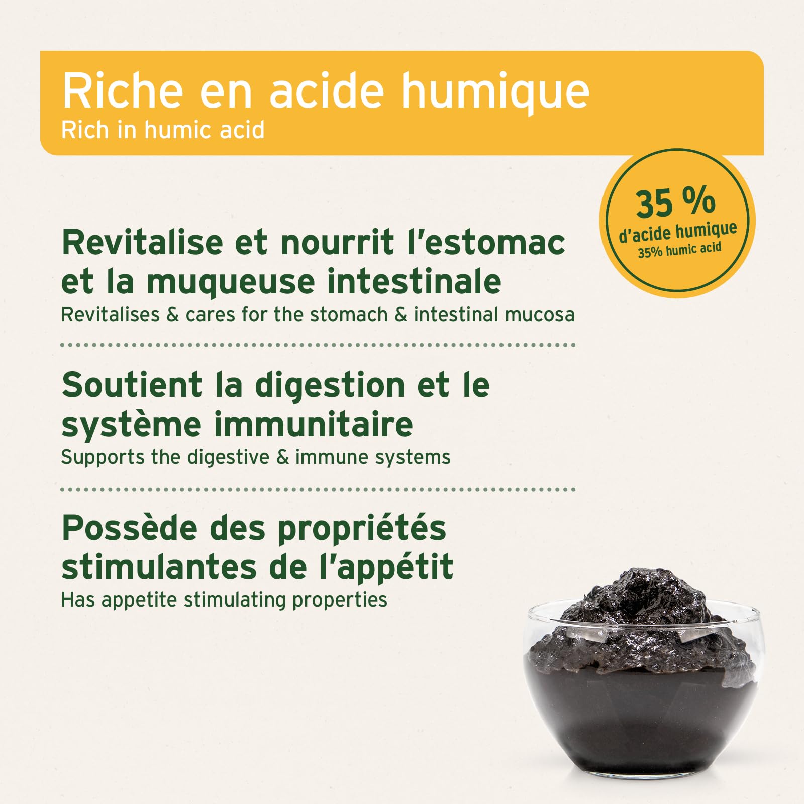 AniForte Tourbe Médicinale pour chiens 1,2kg - Améliore la qualité des selles, la digestion, le système immunitaire, l'activité gastro intestinale. Soin naturel pour chiens, soutien en cas de diarrhée