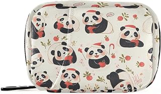 Panda Lovely Weekly Medicine Pill Organizer Travel Pill Case Box Holder Container Small for Vitamin Supplement