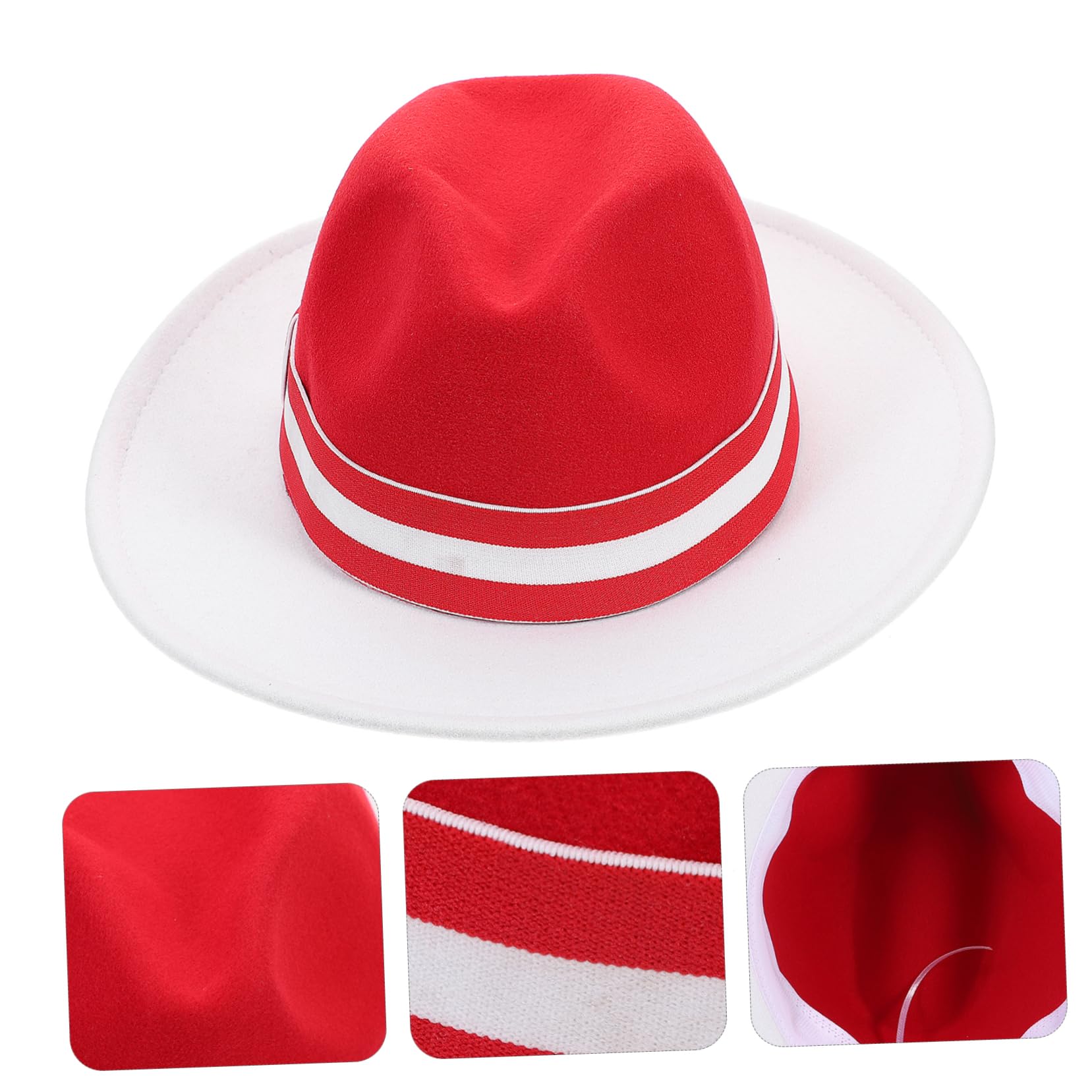Sombrero De Jazz Sombrero De Vestir Pañuelo Fedoras Sombrero Para El Sol Tapa Sombrero De Vaquera Fiesta Arriba Borde Sombreros Para Mujer Sombreros De Ala Ancha Para Mujer De Lana