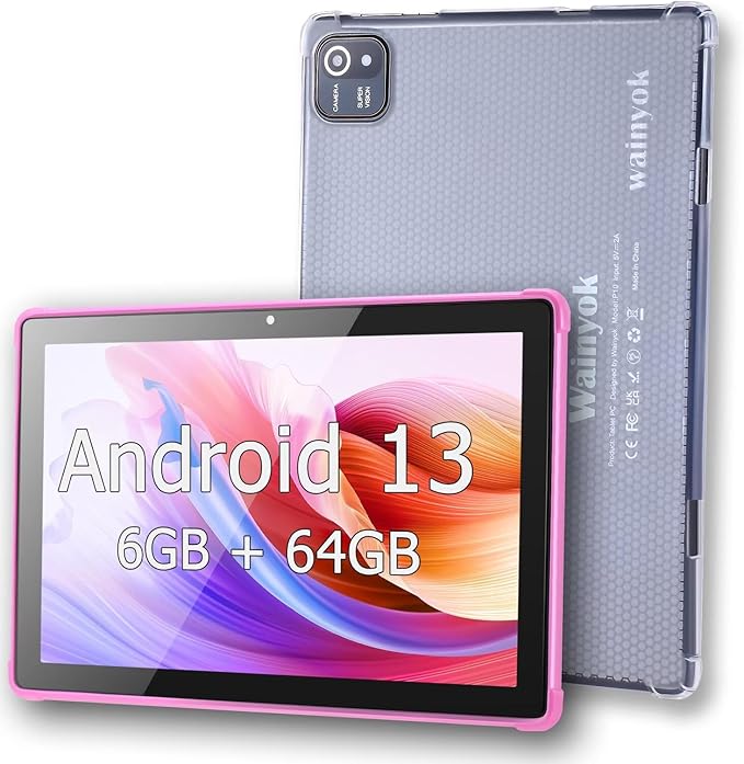 10.1 Inch Android 13 Tablet - Pink