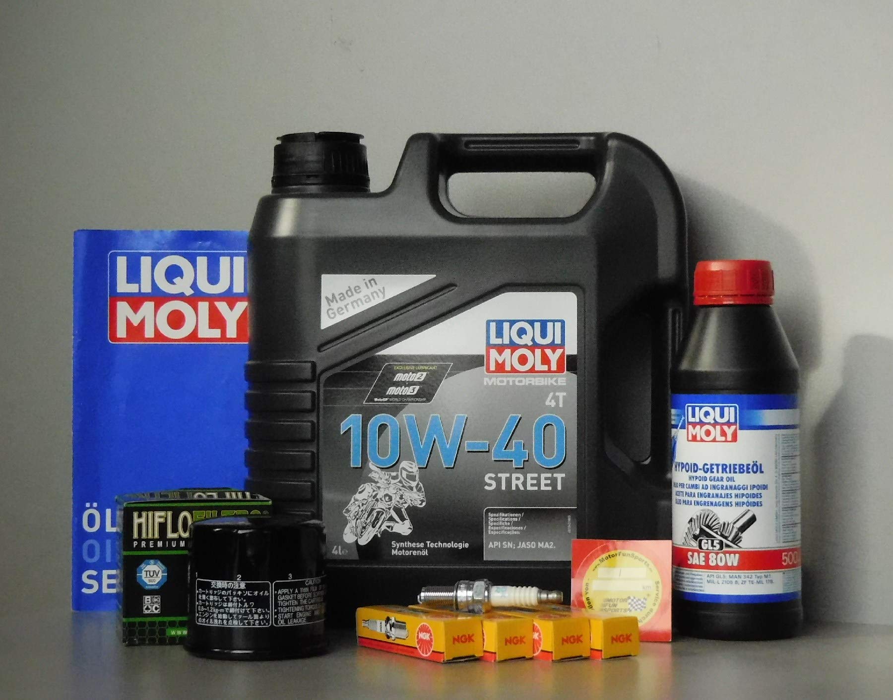 Kit de mantenimiento Suzuki VZR 1800 Intruder aceite filtro de aceite bujía servicio inspección