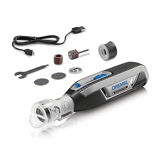 Dremel PawControl 7760-PGK Cordless Rechargeable Pet Nail Grinder — Safe Grooming for Dogs & Cats