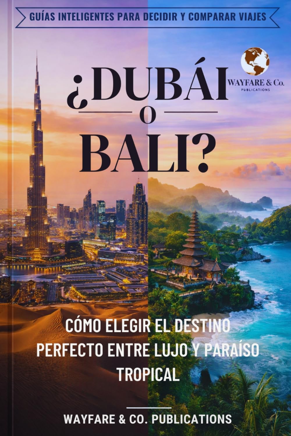 ¿Dubái o Bali? Cómo elegir el destino perfecto entre lujo y paraíso tropical: Costes, playas, seguridad, cultura, vida nocturna e itinerarios de 7 ... y comparación de viajes (Spanish Editions))