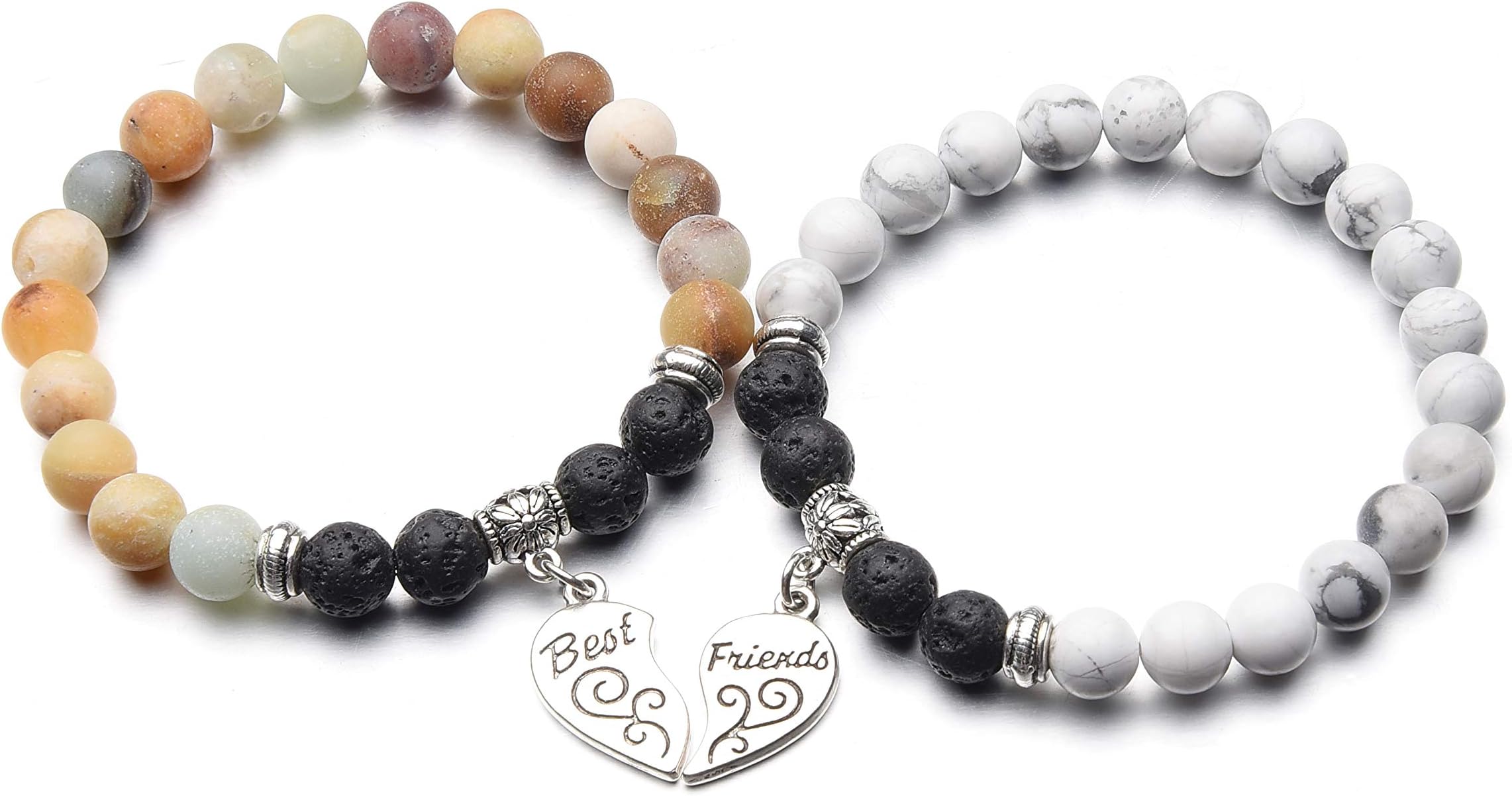 Best Friend Bracelet,Relationship Bracelets-Love Formed by The Bracelet Symbolizes Connected Heart