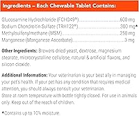 Vista 7 de Nutramax Laboratories Cosequin Suplemento de salud articular de máxima fuerza para perros, con glucosamina, condroitina y MSM, paquete de 2, 264