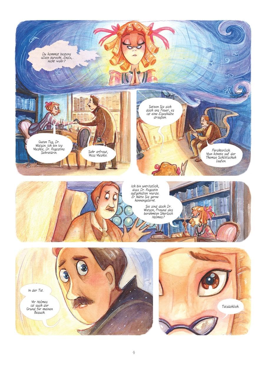 Enola Holmes (Comic). Band 2: Der Fall der linkshändigen Lady