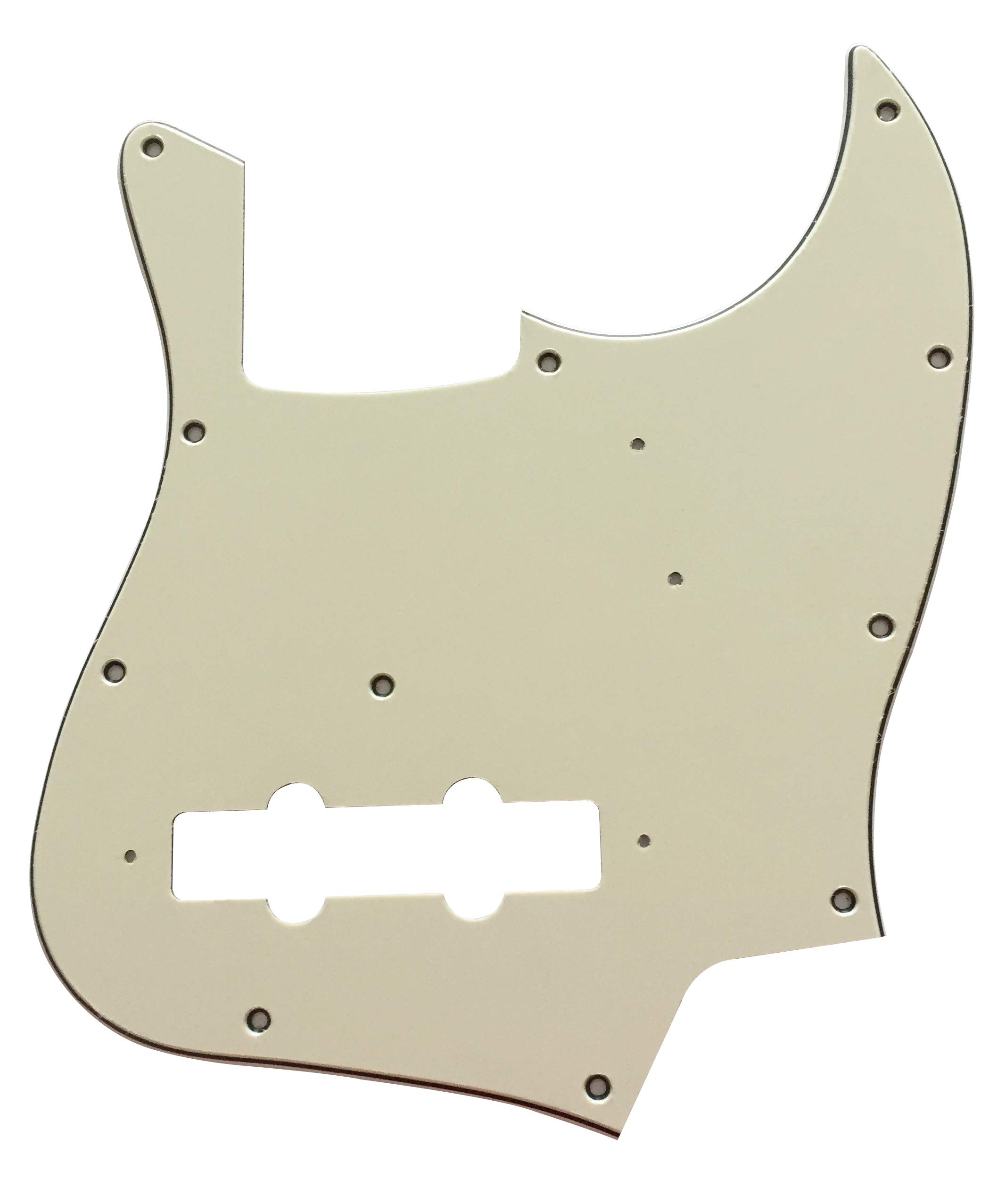 Custom Guitar Pickguard For Japan Jazz Bass Style Scratch Plate (3 Ply Mint Green)