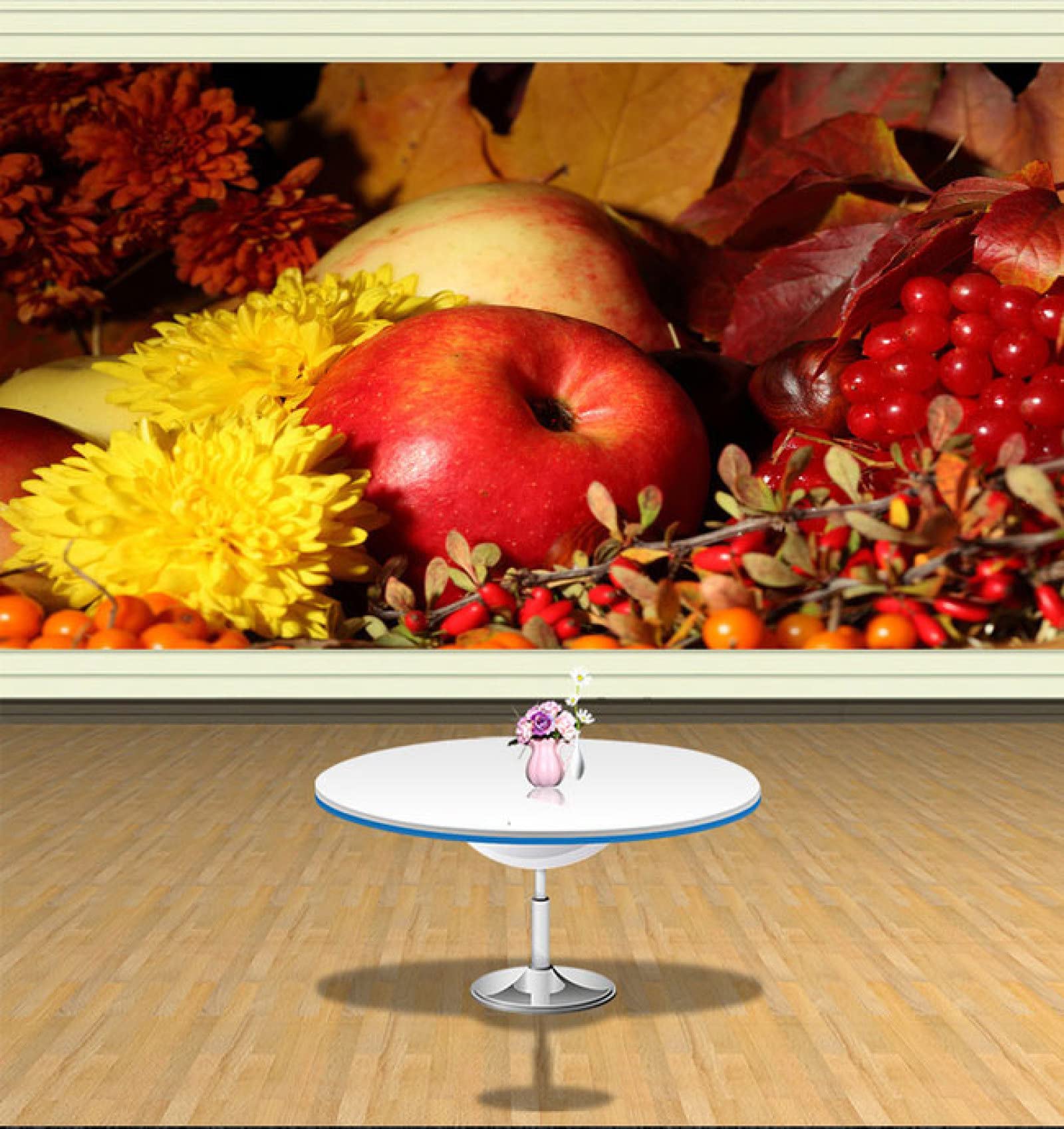 Peint À La Main Fruits créatifs sur cette photo 3D murale haut de gamme pour fond de mur moderne