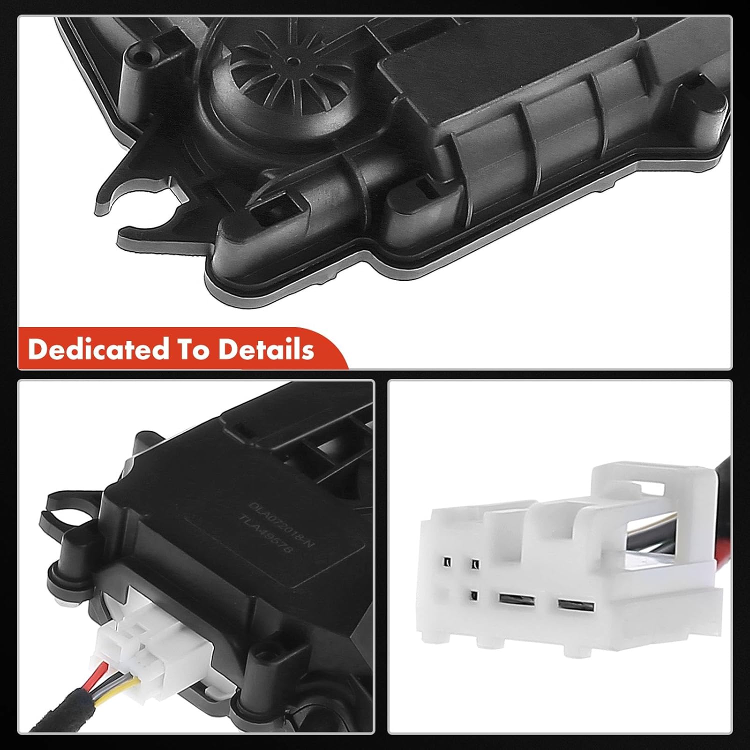 A-Premium Trunk Lock Actuator Compatible with BMW F25 Series X3 28i/35i 2011-2017, Sport Utility, Rear Tailgate, Replace# 51247249578, V20850128, Actuator Only