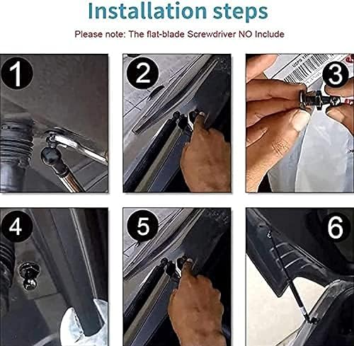 Miniatura 7 de CJLFDC Trunk Gas Struts,for Vauxhall Zafira Mk I (A) (T98) 1999-2005(OEM90579440)-54.2cm Rear Tailgate Boot Support